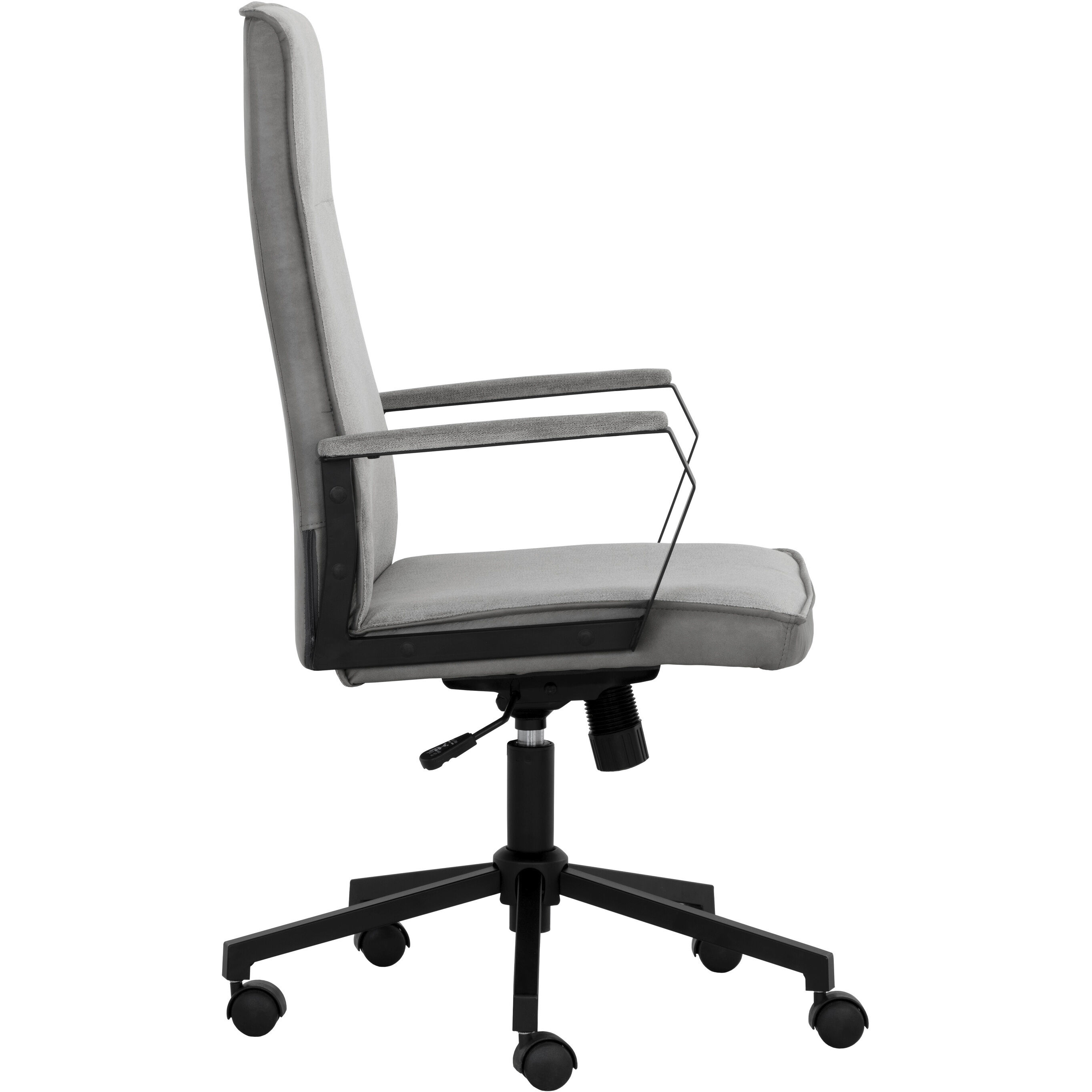 Swanson Polo Club Stone / Bravo Metal Office Chair